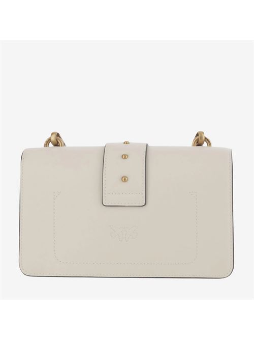 LOVE ONE MINI PINKO | 105856.A0F1Z14Q BIANCO SETA-AN.GOLD